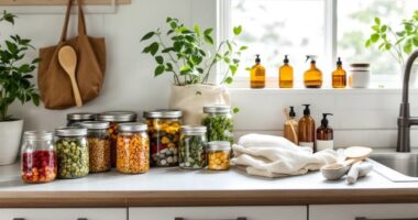 sustainable living and reducing waste