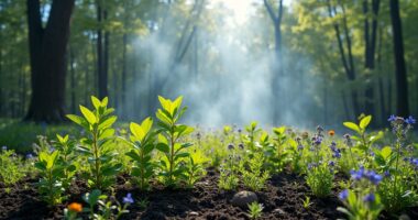 forest regeneration revives habitats