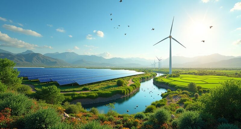renewable energy drives change