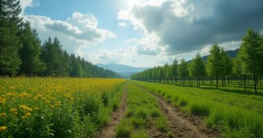 from grassland to monoculture