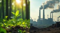 greenwashing pledges versus emissions - The Green Blueprint greenwashing pledges versus emissions