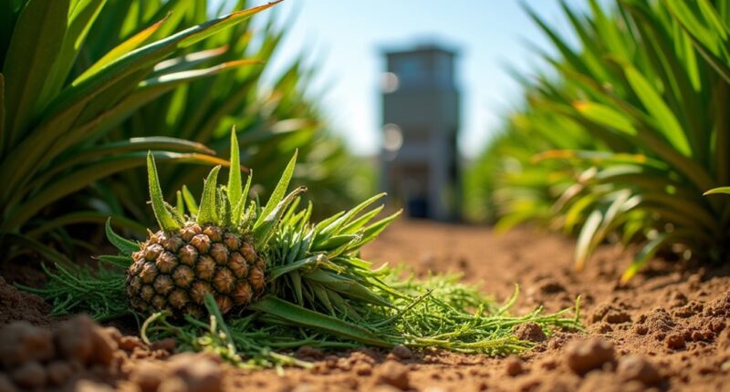 scaling pineapple waste textiles