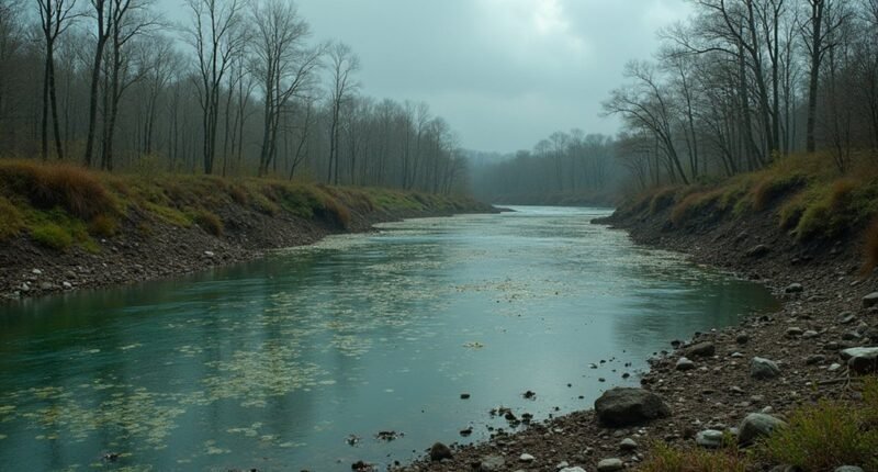 chemical runoff threatens rivers