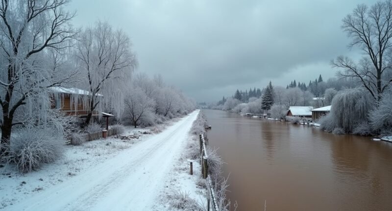 arctic blast and floods