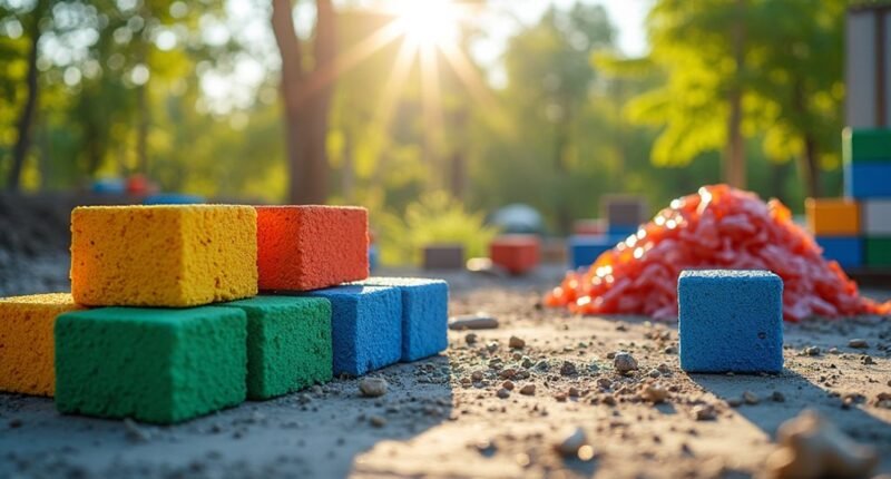 repurposed plastic construction success