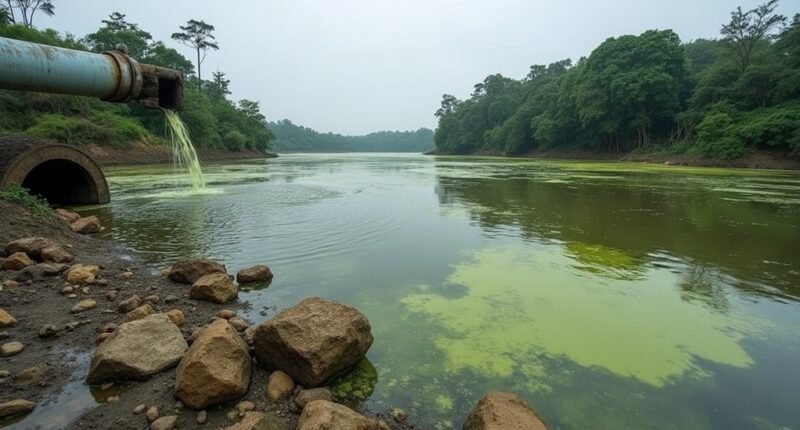 sewage leakage regulatory action