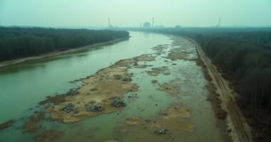 sewage spill contaminates waterways