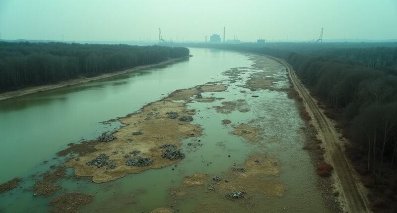 sewage spill contaminates waterways