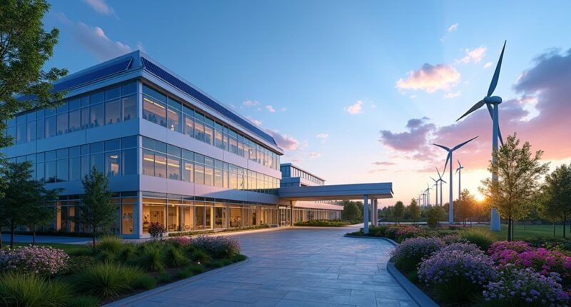 hospital clean energy upgrades