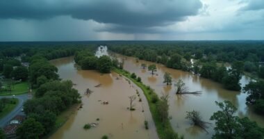 major flooding and alerts