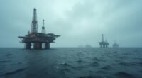 north sea drilling decline