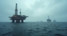 north sea drilling decline