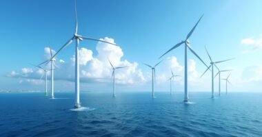 offshore wind powers homes