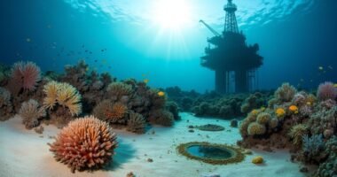 oil drilling threatens protected seas
