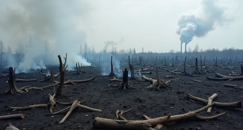 uk burns louisiana forests