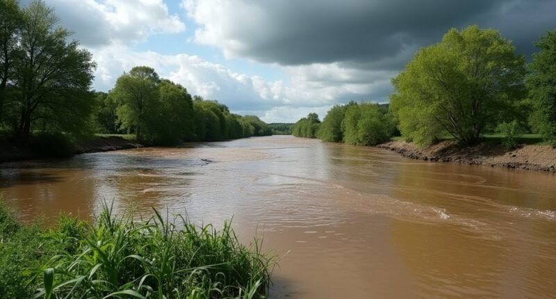 wales flooding and pollution