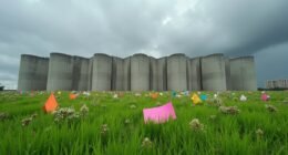 climate protest against ai