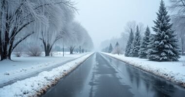 freezing rain forecast detail