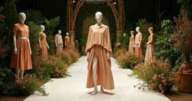 sustainable fashion at london fashion week