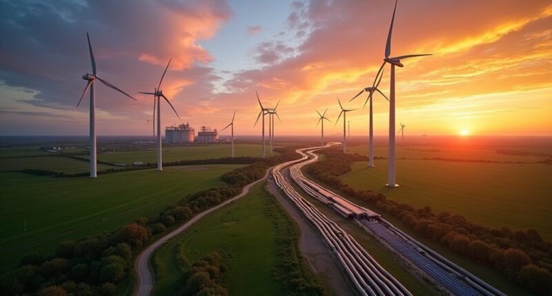 renewable energy challenges gas exports