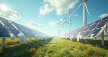 sustainable fashion through renewable energy